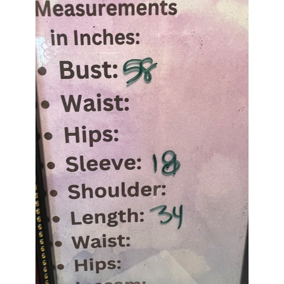 LOGO Lori Goldstein Olive Green Hooded Cardigan Pleated Print Back Plus 3X - Picture 6 of 6